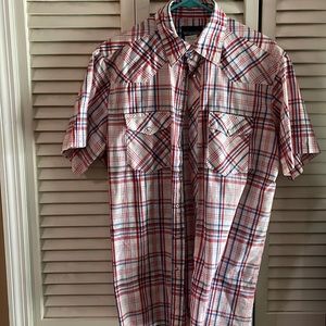 Wrangler snap shirt